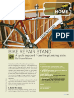 Bike Repair Stand: A Cycle Support From The Plumbing Aisle