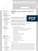 Refração Ocular Subjetiva (Exame de Vista) - Ney Dias - Óptica Oftálmica