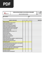 Check List Canastillo Con Grua