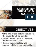 Assessment:: Breast & Axillae