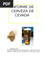 Informe de Cerveza