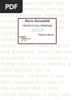 Mario Benedetti LITERATURA