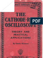 Cathode-Ray Oscilloscopes - Charles Sicuranza - 1938