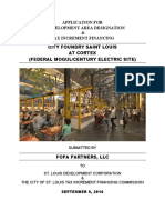 City Foundry, St. Louis - TIF Application