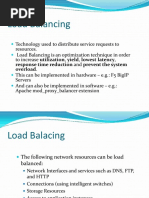 Load Balancing