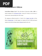 Swachh Bharat Abhiyan