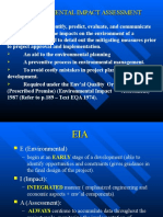 Environmental Impact Assessment