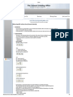 The Cement Grinding Office: Blaine Specific Surface Area (Cement Density)