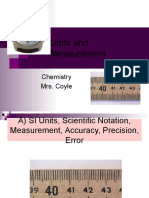 1C Units and Measurement