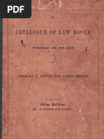 Catalogue of Law Books