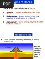 Types of Rock