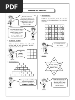 1er Año - Guia Nº3 - Juegos de Ingenio
