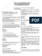 I.1. - Las Funciones Vitales. TEST PDF