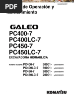 Manual Operacion Mantenimiento Excavadora pc400 450 lc7 Komatsu (Marked) PDF