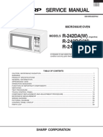 Horno de Microondas Sharp R242dpa