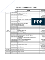 Susunan Acara Kegiatan Sap-1