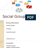 Social Groups