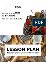 Mensuration Calculation: AND in Baking