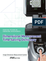 Dimensional Measurement Time-Saving Dictionary: Image Dimension Measurement System