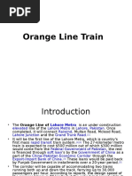 Orange Line Train Project