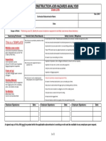 Construction Job Hazards Analysis: This Is A TEMPLATE