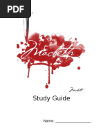 00 Macbeth Study Guide