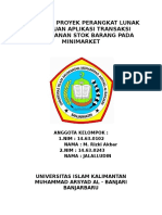 Proposal Proyek Perangkat Lunak Pengajuan Aplikasi Laporan Penyimpanan Stok Barang Pada Minimarket