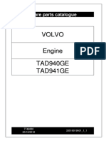 VOLVO TAD 940GE Parts Manual