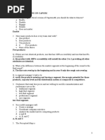 Capsim Practice Questions Sample