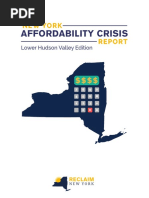 Affordability Crisis: New York