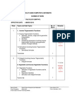 MAT441 - Scheme of Work - Mar2016