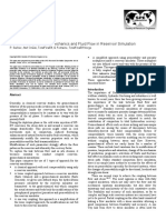 SPE 79698 Coupled Analysis of Geomechanics and Fluid Flow in Reservoir Simulation