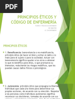 Principios Éticos y Código de Enfermería