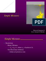 PhyChem II Simple Mixture PDF