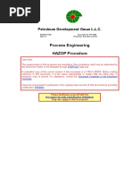 PR-1696 Hazop Procedure