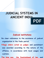 Judicial System in Ancient India