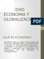 Sociedad Economia y Globalizacion