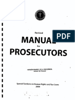 Manual For Prosecutors