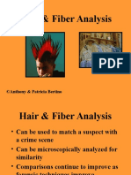 Hair & Fiber Analysis: ©anthony & Patricia Bertino