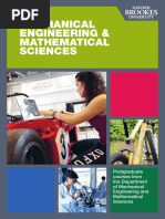 Mechanical Engineering & Mathematical Sciences