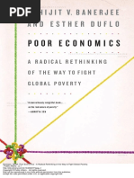 Poor Economics - A Radical Rethinking of The Way To Fight Global Poverty, by Abhijit V. Banerjee and Esther Duflo PDF