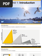 OpenSAP Crm1 Week 1 Unit 1 INTRO Presentation