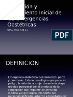 Emergencia Obstetrica