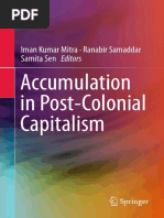 Iman Kumar Mitra Accumulation in Postcolonial Capitalism PDF