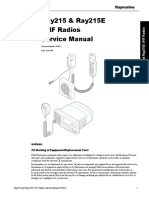 Raymarine Ray215 Ray215e VHF Radios