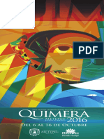 Programa Completo Quimera 2016 - Metepec