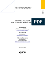 Working Paper: Financial Stability and Economic Performance