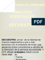 Presentación1 Delitos Especiales (Secuestro)