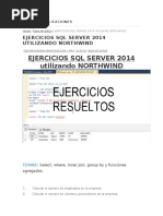 Ejercicios en SQL Server 2014