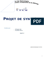 Projet de Synthèse 